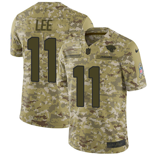 Nike Jaguars #11 Marqise Lee Camo Men's Stitched NFL Limited 2018 Salute To Service Jersey Nike Jaguars #11 Marqise Lee Camo Men's Stitched NFL Limited 2018 Salute To Service Jersey