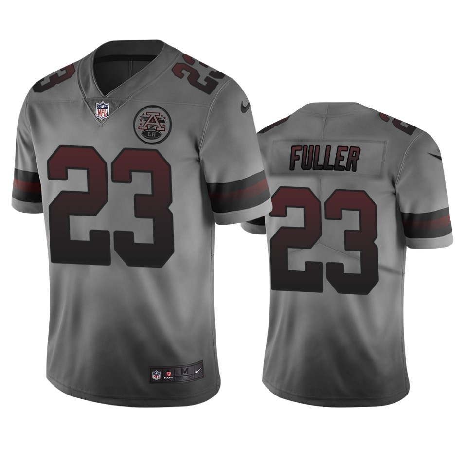 Kansas City Chiefs #23 Kendall Fuller Smoky Men's Nike Vapor Limited City Edition NFL Jersey Kansas City Chiefs #23 Kendall Fuller Smoky Men's Nike Vapor Limited City Edition NFL Jersey