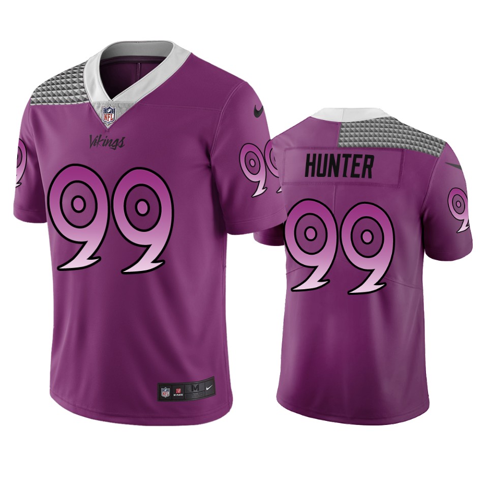 Minnesota Vikings #99 Danielle Hunter Purple Vapor Limited City Edition NFL Jersey Minnesota Vikings #99 Danielle Hunter Purple Vapor Limited City Edition NFL Jersey