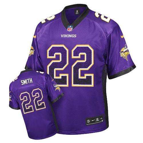 Nike Vikings #22 Harrison Smith Purple Team Color Men's Stitched NFL Elite Drift Fashion Jersey Nike Vikings #22 Harrison Smith Purple Team Color Men's Stitched NFL Elite Drift Fashion Jersey