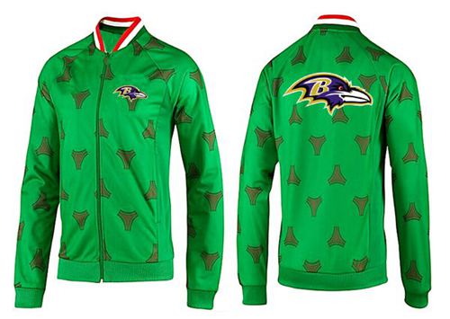 NFL Baltimore Ravens Team Logo Jacket Green