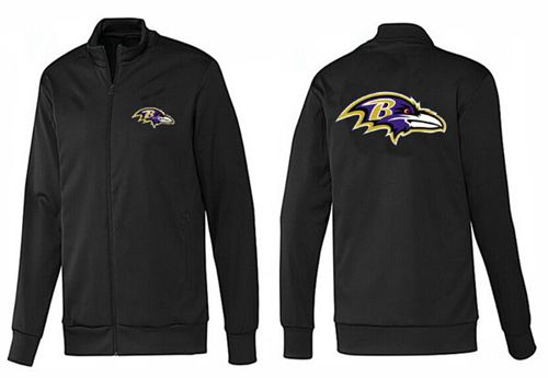 NFL Baltimore Ravens Team Logo Jacket Black_1