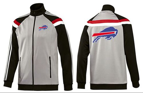 NFL Buffalo Bills Team Logo Jacket Grey