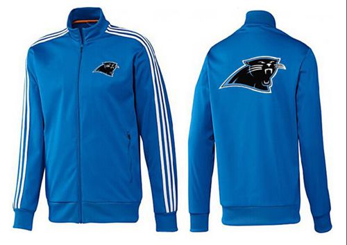 NFL Carolina Panthers Team Logo Jacket Blue_3