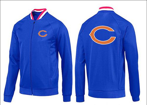 NFL Chicago Bears Team Logo Jacket Blue_1
