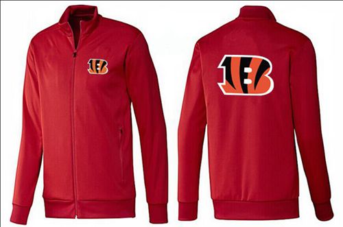 NFL Cincinnati Bengals Team Logo Jacket Red