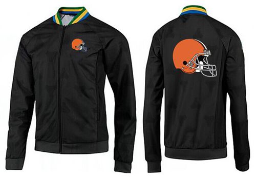 NFL Cleveland Browns Team Logo Jacket Black