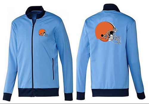 NFL Cleveland Browns Team Logo Jacket Light Blue