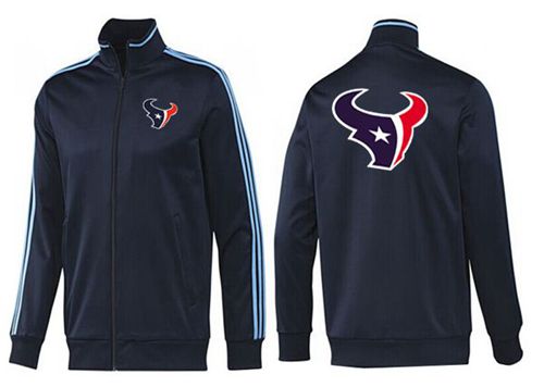 NFL Houston Texans Team Logo Jacket Dark Blue_2