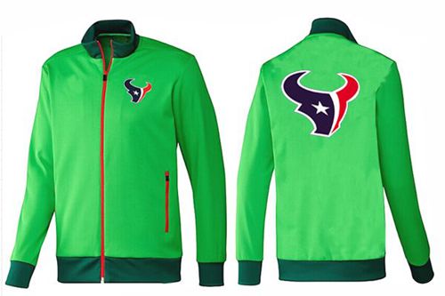 NFL Houston Texans Team Logo Jacket Green