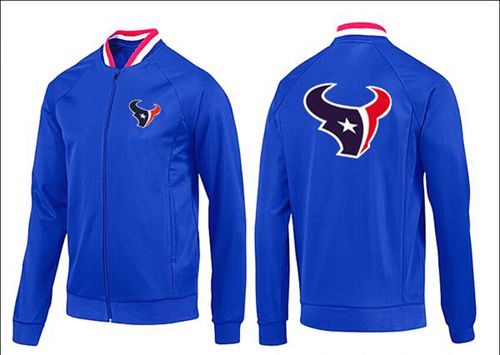 NFL Houston Texans Team Logo Jacket Blue_1