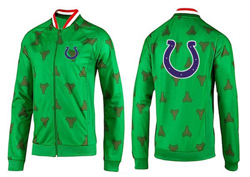 NFL Indianapolis Colts Team Logo Jacket Green