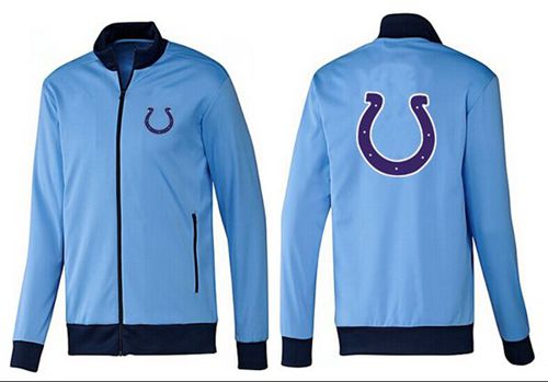 NFL Indianapolis Colts Team Logo Jacket Light Blue_1