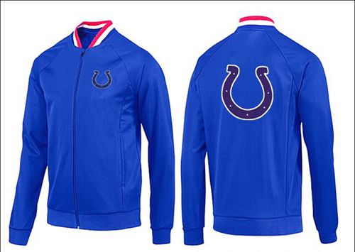 NFL Indianapolis Colts Team Logo Jacket Blue_1