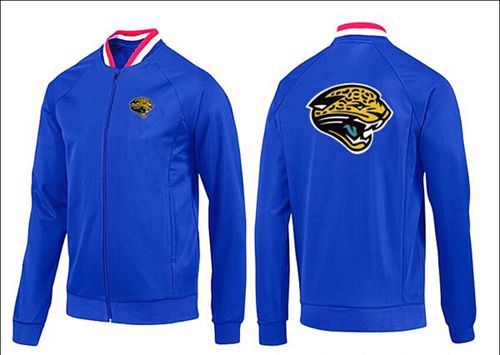 NFL Jacksonville Jaguars Team Logo Jacket Blue_1 NFL Jacksonville Jaguars Team Logo Jacket Blue_1