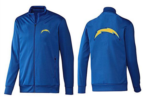 NFL Los Angeles Chargers Team Logo Jacket Blue_1