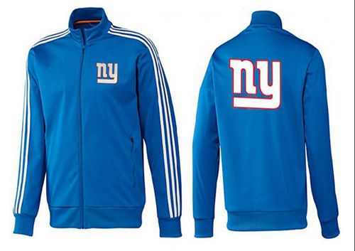NFL New York Giants Team Logo Jacket Blue_3