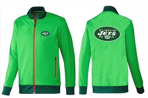 NFL New York Jets Team Logo Jacket Green_2