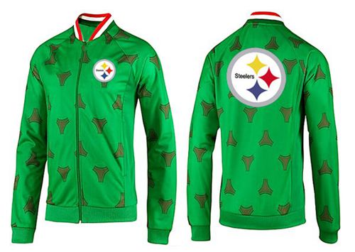 NFL Pittsburgh Steelers Team Logo Jacket Green