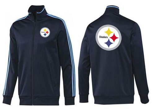 NFL Pittsburgh Steelers Team Logo Jacket Dark Blue