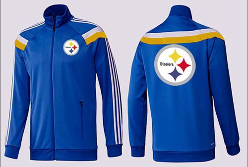 NFL Pittsburgh Steelers Team Logo Jacket Blue
