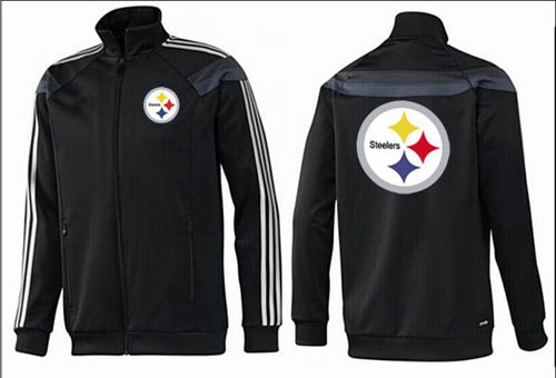 NFL Pittsburgh Steelers Team Logo Jacket Black_3