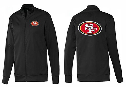 NFL San Francisco 49ers Team Logo Jacket Black_1