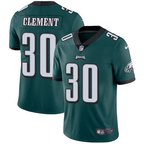 Nike Eagles #30 Corey Clement Midnight Green Team Color Men's Stitched NFL Vapor Untouchable Limited Jersey Nike Eagles #30 Corey Clement Midnight Green Team Color Men's Stitched NFL Vapor Untouchable Limited Jersey
