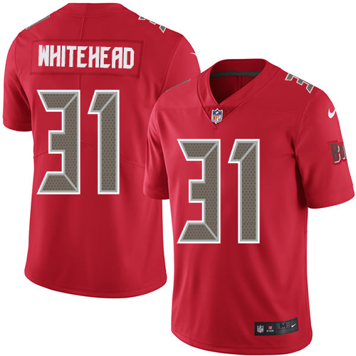 Nike Buccaneers #31 Jordan Whitehead Red Men's Stitched NFL Limited Rush Jersey Nike Buccaneers #31 Jordan Whitehead Red Men's Stitched NFL Limited Rush Jersey