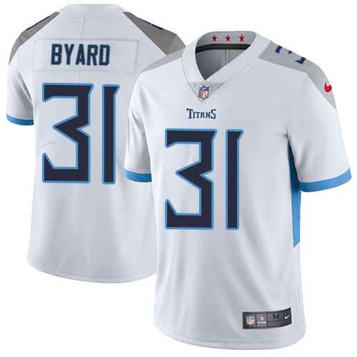 Nike Titans #31 Kevin Byard White Men's Stitched NFL Vapor Untouchable Limited Jersey Nike Titans #31 Kevin Byard White Men's Stitched NFL Vapor Untouchable Limited Jersey