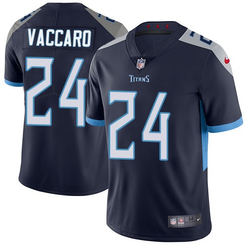 Nike Titans #24 Kenny Vaccaro Navy Blue Team Color Men's Stitched NFL Vapor Untouchable Limited Jersey Nike Titans #24 Kenny Vaccaro Navy Blue Team Color Men's Stitched NFL Vapor Untouchable Limited Jersey