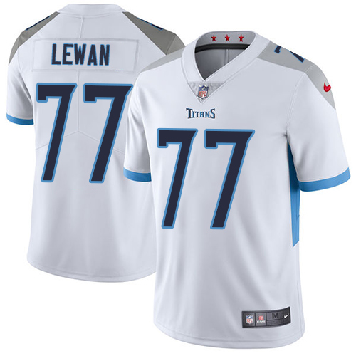 Nike Titans #77 Taylor Lewan White Men's Stitched NFL Vapor Untouchable Limited Jersey Nike Titans #77 Taylor Lewan White Men's Stitched NFL Vapor Untouchable Limited Jersey