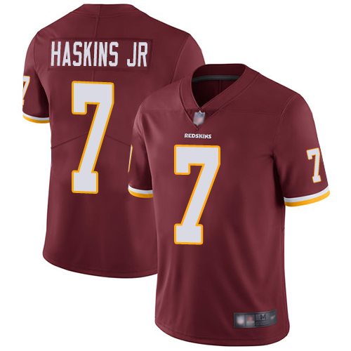 Nike Redskins #7 Dwayne Haskins Jr Burgundy Red Team Color Men's Stitched NFL Vapor Untouchable Limited Jersey Nike Redskins #7 Dwayne Haskins Jr Burgundy Red Team Color Men's Stitched NFL Vapor Untouchable Limited Jersey
