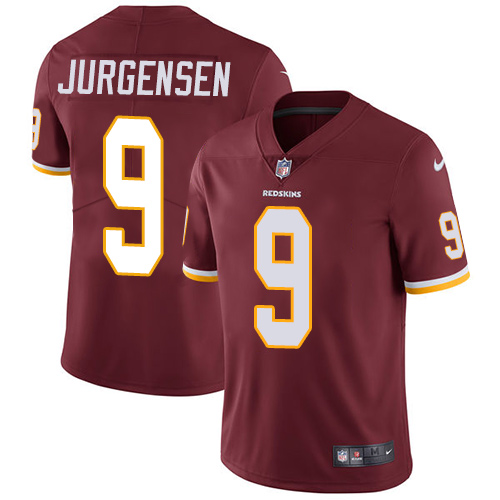 Nike Redskins #9 Sonny Jurgensen Burgundy Red Team Color Men's Stitched NFL Vapor Untouchable Limited Jersey Nike Redskins #9 Sonny Jurgensen Burgundy Red Team Color Men's Stitched NFL Vapor Untouchable Limited Jersey