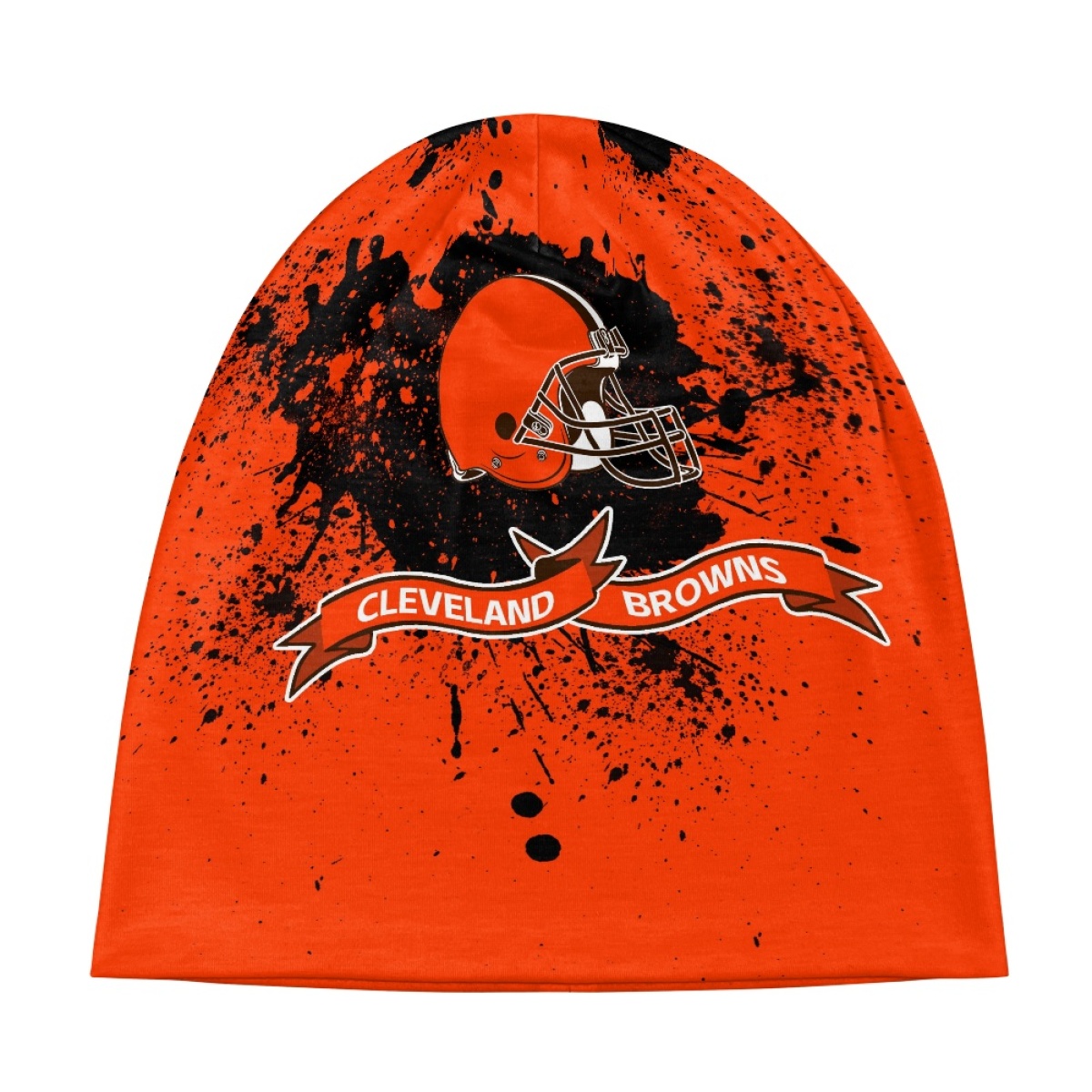 Cleveland Browns Baggy Skull Hats 081