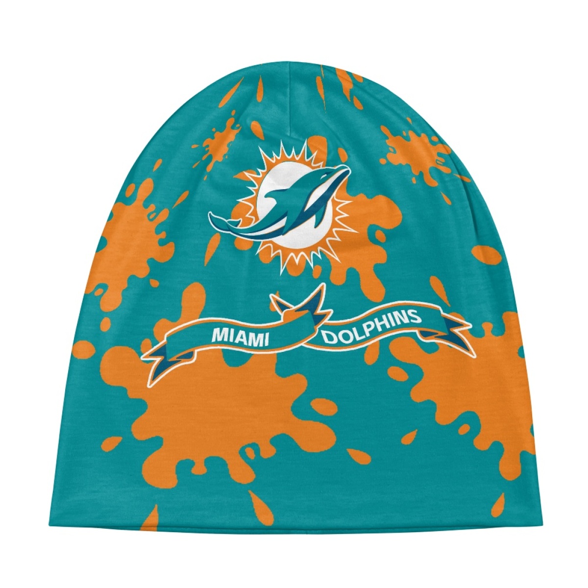 Miami Dolphins Baggy Skull Hats 0101
