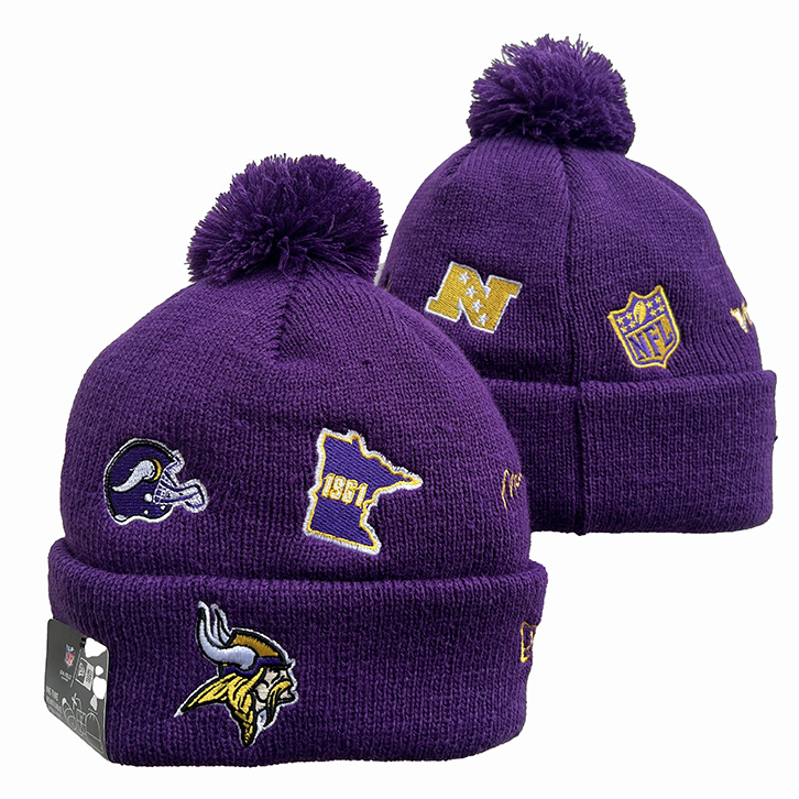 Minnesota Vikings Knit Hats 021