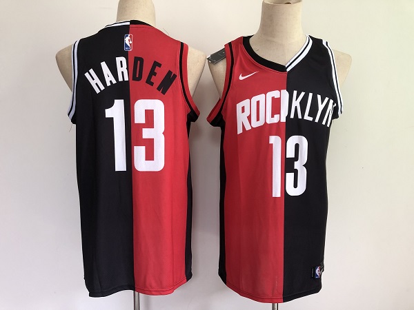 Men's Brooklyn Nets And #13 James Harden Black Red 2021 Past & Present MVP Stitched NBA Jerse Men's Brooklyn Nets And #13 James Harden Black Red 2021 Past & Present MVP Stitched NBA Jerse