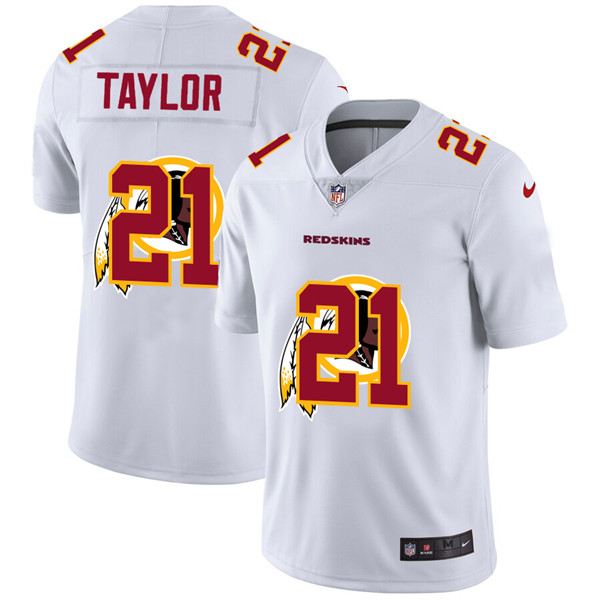 Men's Washington Football Team #21 Sean Taylor White NFL Stitched Jersey