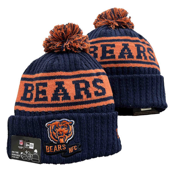 Chicago Bears Knit Hats 0115