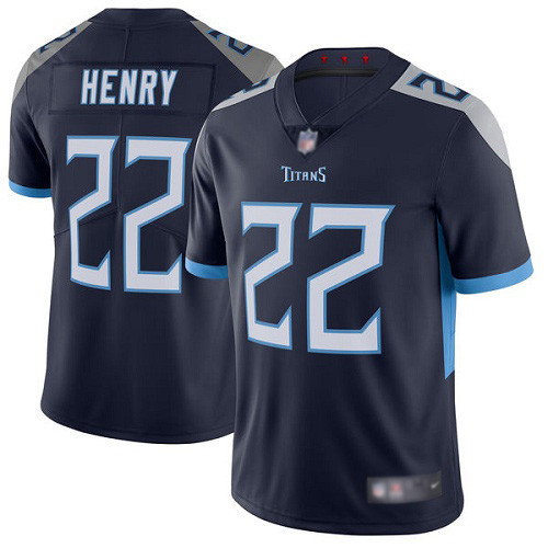 Men's Tennessee Titans #22 Derrick Henry Light Blue New 2018 Vapor Untouchable Limited Stitched Jersey Men's Tennessee Titans #22 Derrick Henry Light Blue New 2018 Vapor Untouchable Limited Stitched Jersey