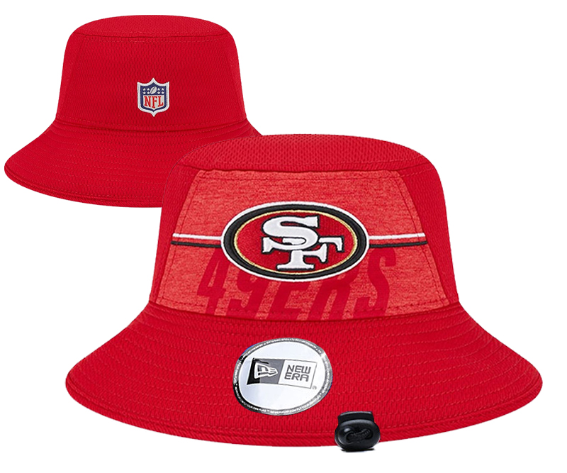 San Francisco 49ers Stitched Bucket Fisherman Hats 0142