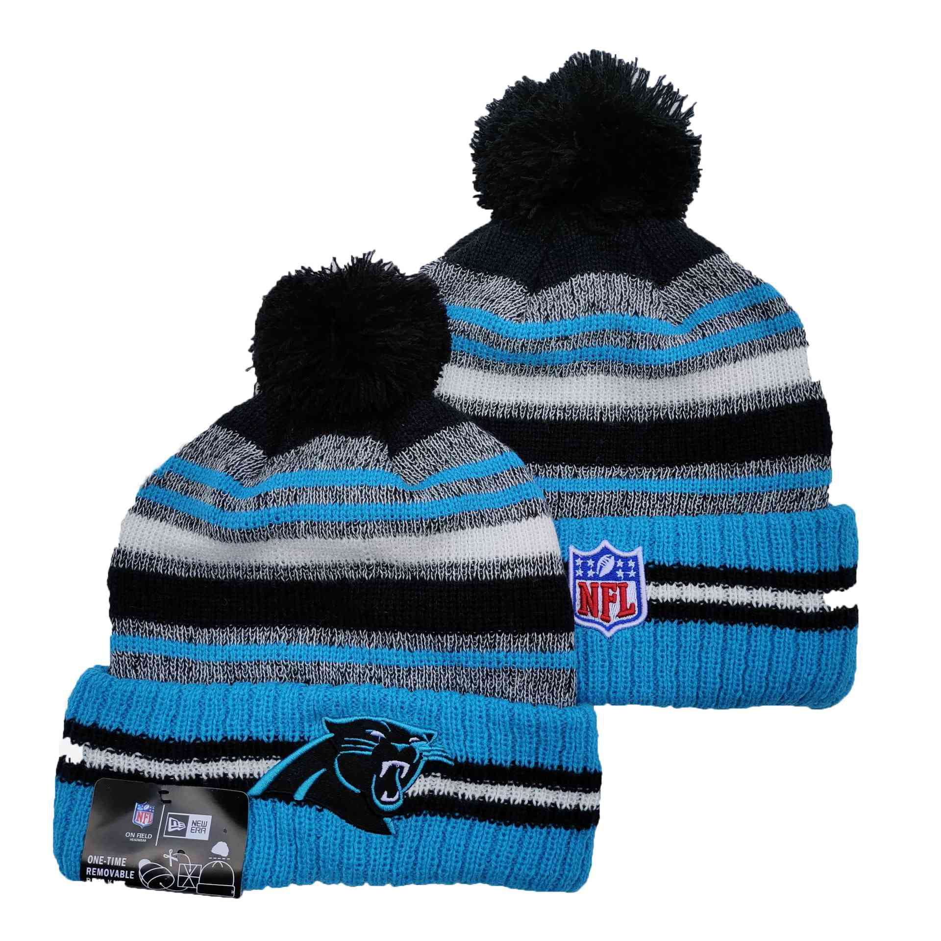 Carolina Panthers Knit Hats 040