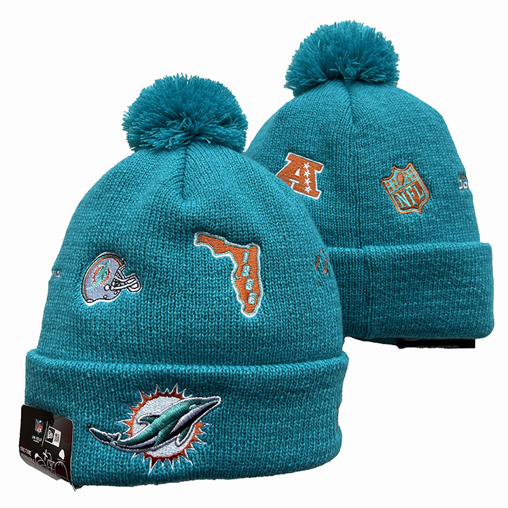 Miami Dolphins Knit Hats 0022