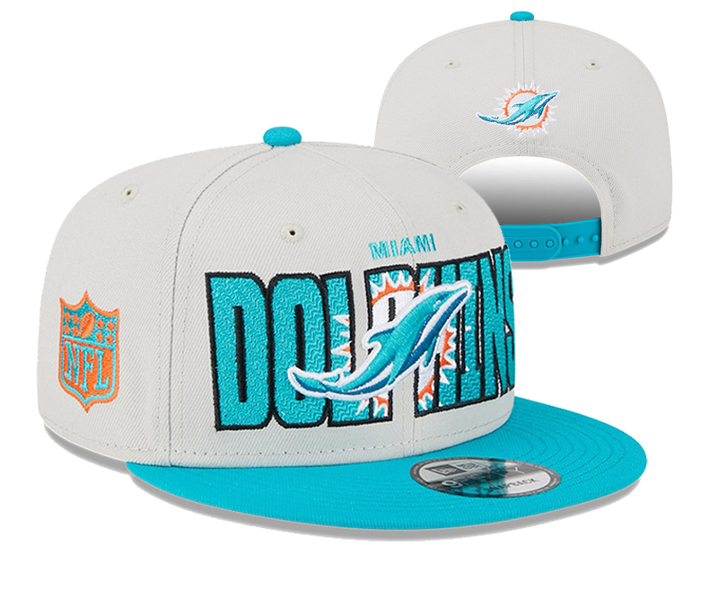 Miami Dolphins Stitched Snapback Hats 129