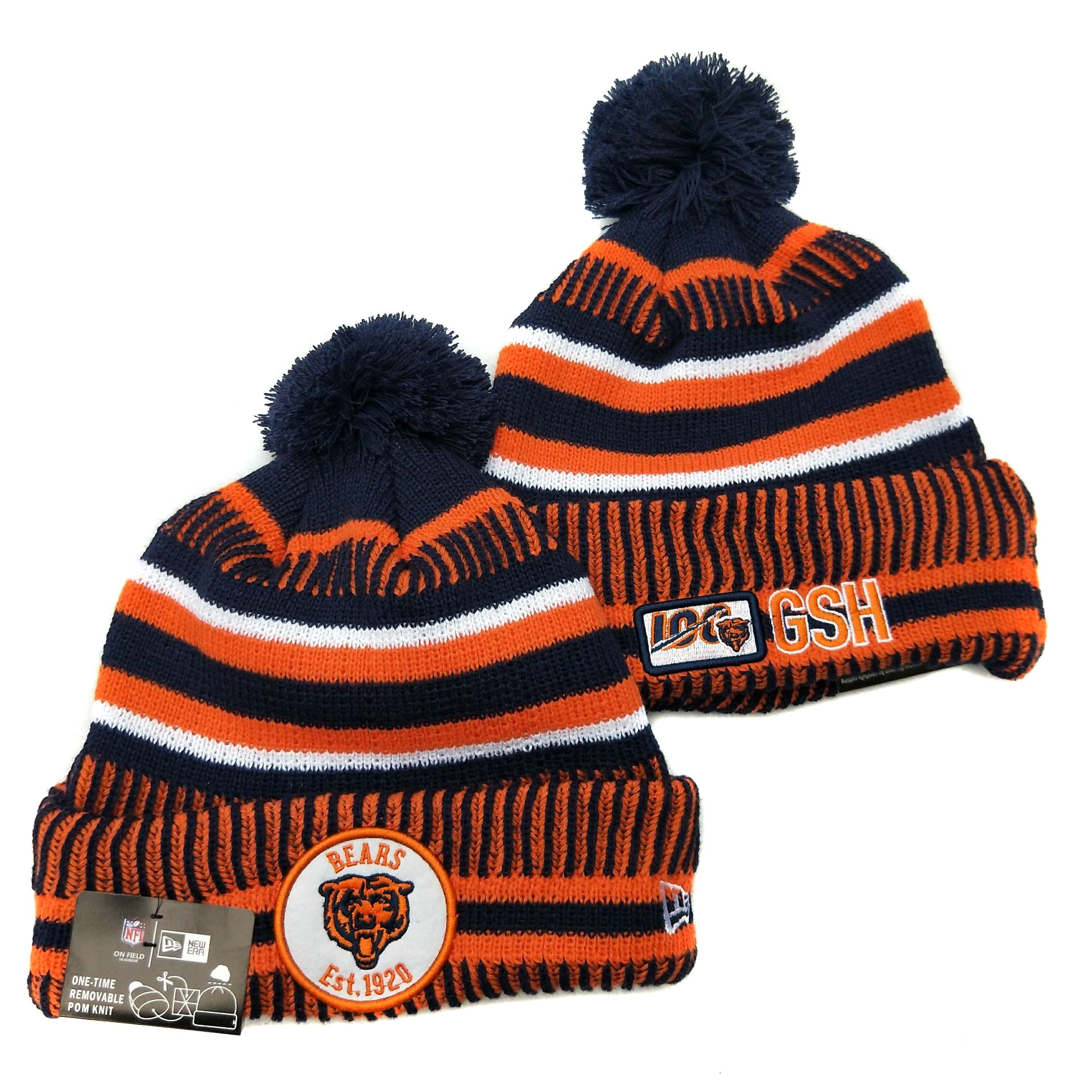Chicago Bears Knit Hats 032