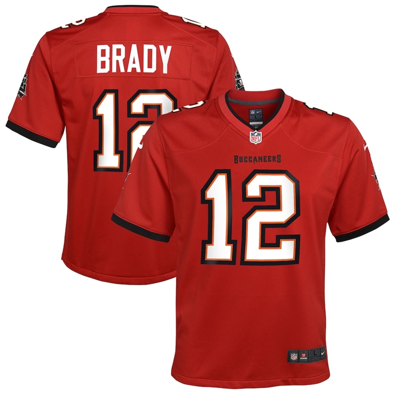 Nike Buccaneers #12 Tom Brady Red Men's Stitched NFL  Season Vapor Limited Jersey