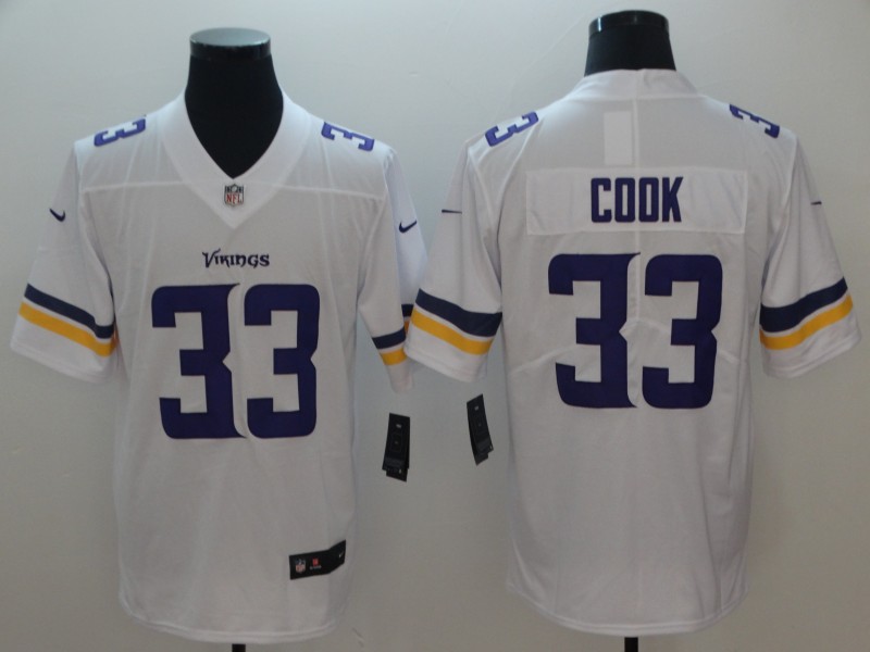 Men's Vikings #33 Dalvin Cook White Vapor Untouchable Limited Stitched NFL Jersey Men's Vikings #33 Dalvin Cook White Vapor Untouchable Limited Stitched NFL Jersey