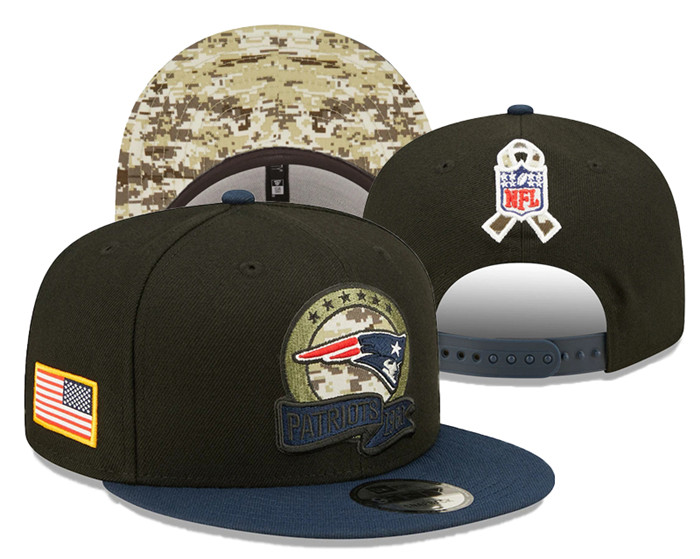 New England Patriots Salute To Service Stitched Snapback Hats 0120