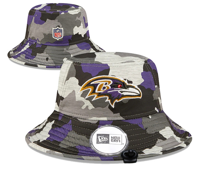Baltimore Ravens Stitched Bucket Fisherman Hats 095